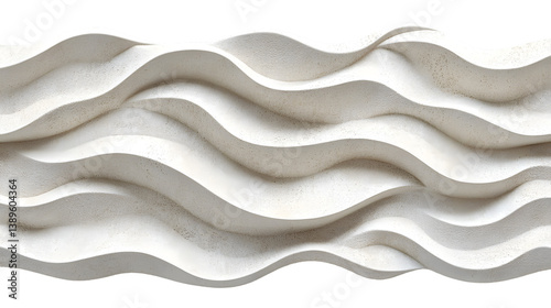 Fototapeta Naklejka Na Ścianę i Meble -  Cream Concreted Wall Texture for Interior Design Professionals