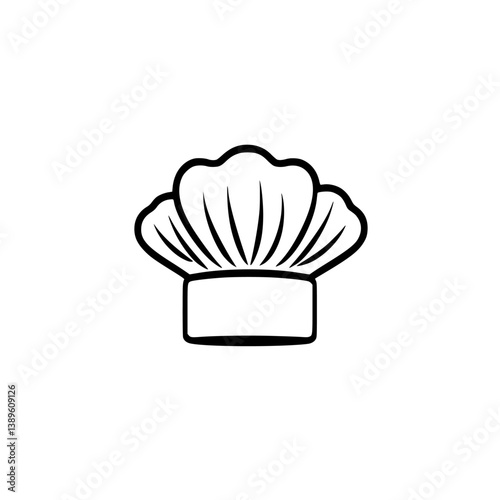 Minimalist line icons featuring essential cooking elements for culinary design projects and creative applications