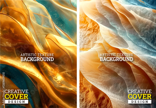 Colorful impasto texture brochure template design, Luxury premium texture design, colorful background, colorful texture, Hand drawn texture design for fabric, invitation, texture background