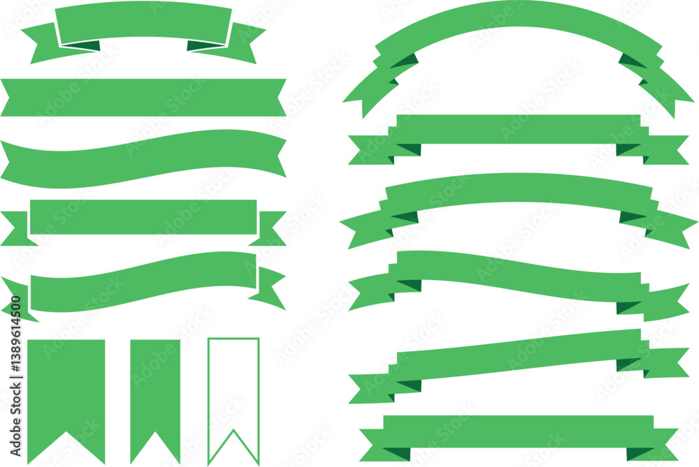 Ribbons collection. Ribbon banner vector art. Ribbons and banners. Flat ribbons. Set of Ribbons and banner. Banner illustration. Set of banner. Set of scroll ribbon, vintage. blank. retro