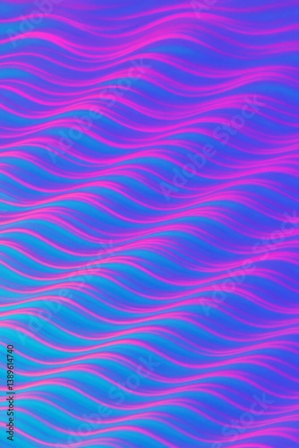 Colorful Wave Pattern Creates a Vibrant Abstract Background for Design Projec...