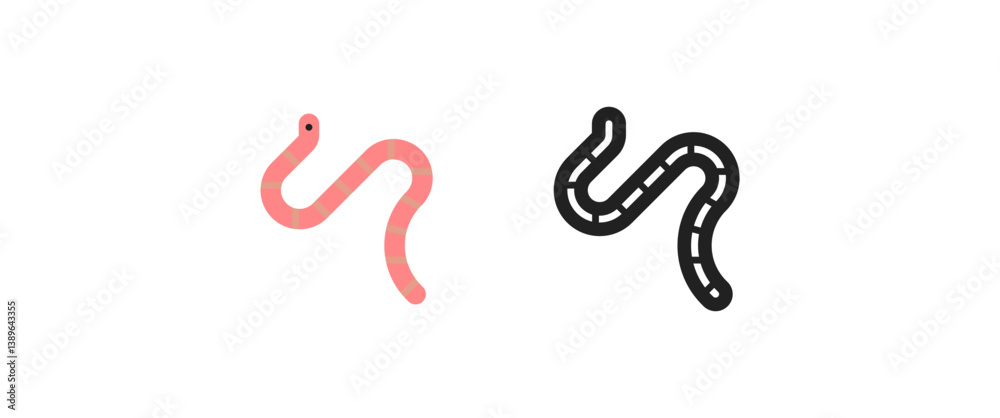 Fototapeta premium Worm 