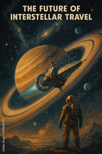 Exploring the Future of Interstellar Travel With a View of Saturn and Its Rings