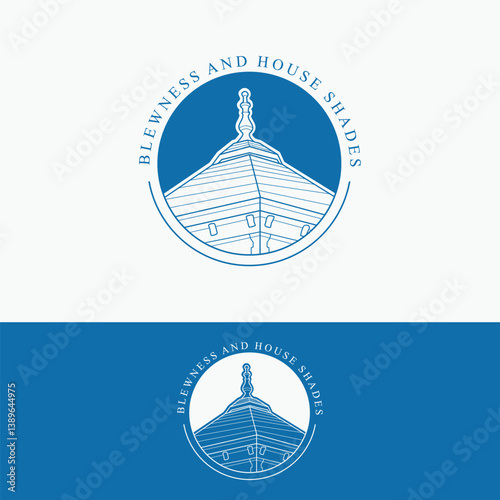 Vintage house logo design