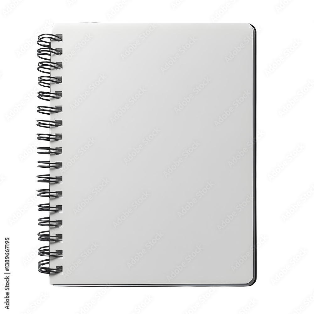 Blank notebook on a transparent background --s 750 Blank notebook on a transparent background --s 750