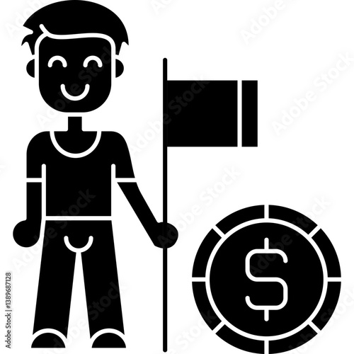 Achievement Icon Vector Element