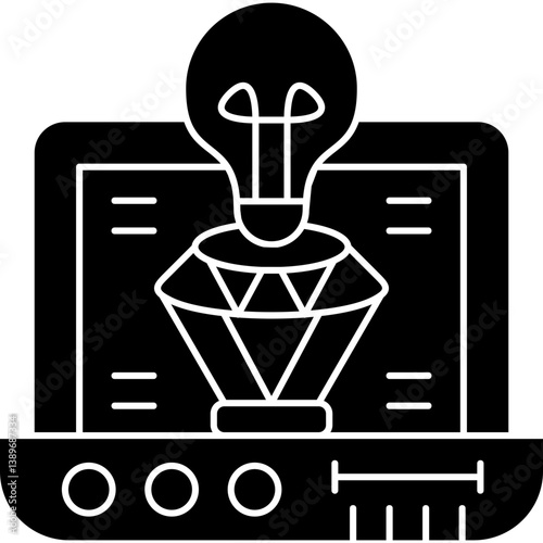 Laptop Icon Vector Element