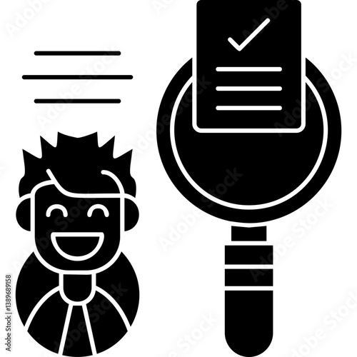 Hiring Icon Vector Element
