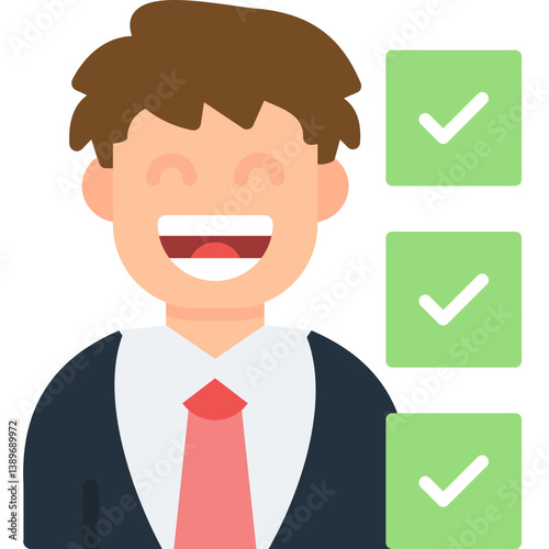 Candidate Icon Vector Element