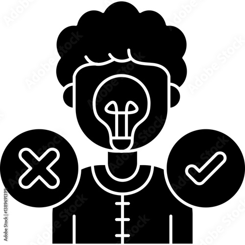Decision Icon Vector Element