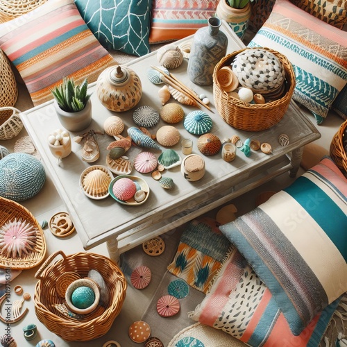 Details Mix and match textures with coastal elements Add eclecti photo