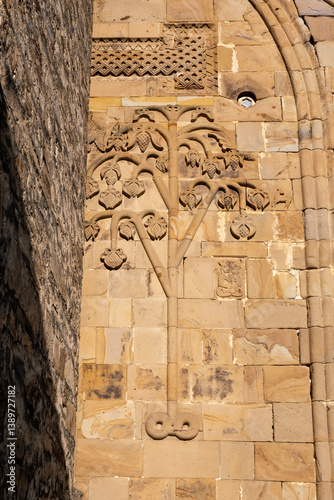 Obraz na płótnie ancient wall decoration w salonie