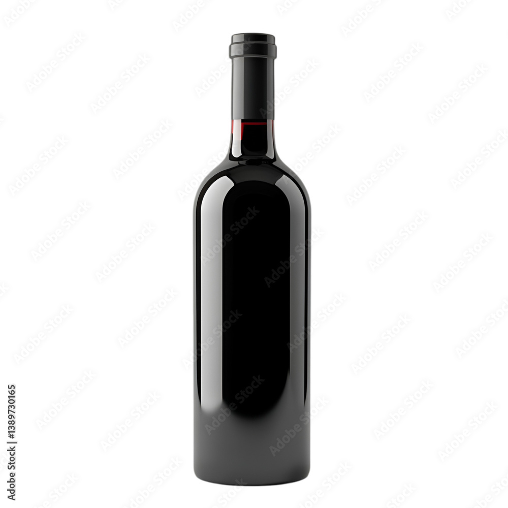 Red Wine Bottle Dark Background Elegant Design, Red Wine Bottle Dark Background Elegant Design,