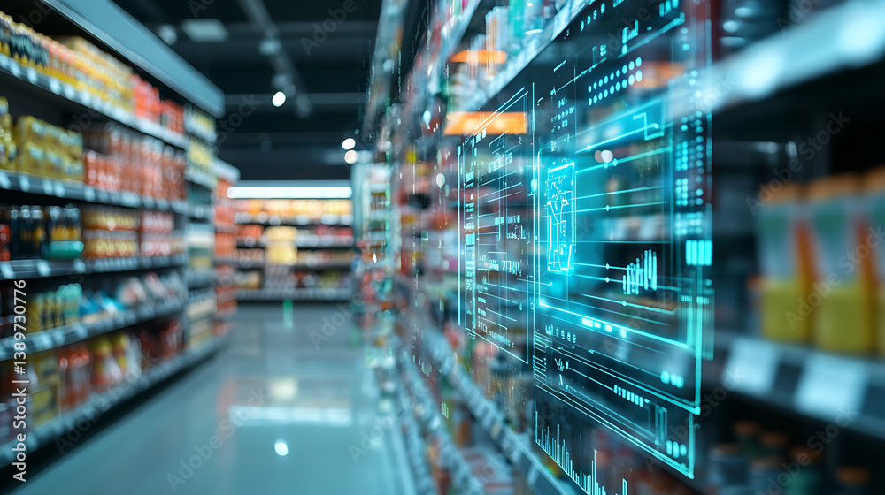 An AI powered dynamic pricing system, adjusting product prices in real-time based on demand and market trends, Retail tech style An AI powered dynamic pricing system, adjusting product prices in real-time based on demand and market trends, Retail tech style