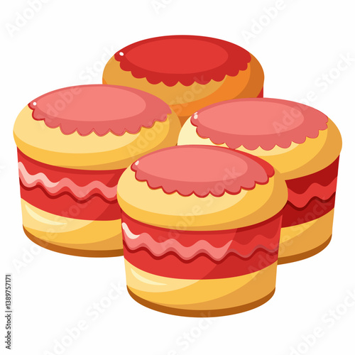 cookies on white