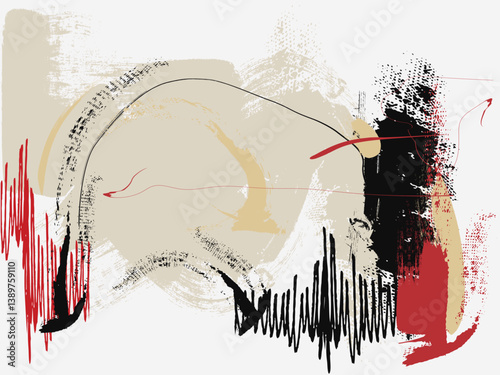 oil painting art, colorful paint brush stroke painting, Hand drawn vector illustration Oil on canvas. hand painted abstract art. Abstract art vector illustration. Prints, wallpapers, posters