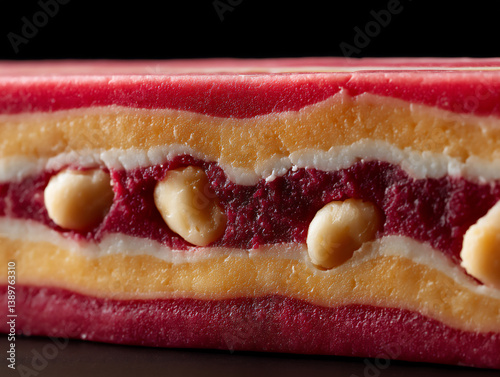 jamã³n ibã©rico: marbled spanish delicacy photo