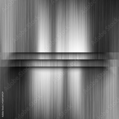 Dark Gray Brushed Metal Texture