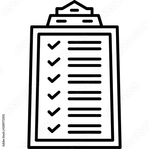 Shopping List Icon