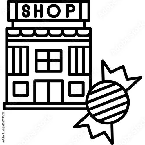 Candy Shop Icon