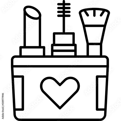 Makeup Container Icon
