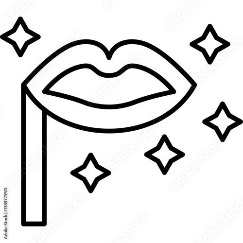Lip Mask Icon