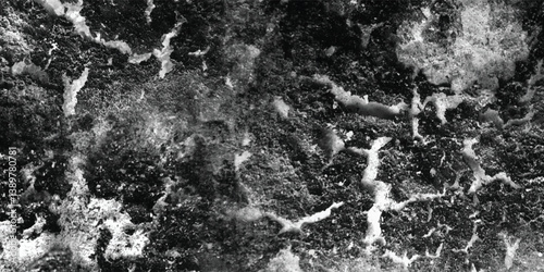 A high-contrast close-up view highlighting the stark and somewhat abrasive nature of this surface.

