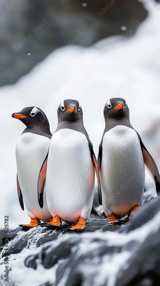 Fototapeta premium World Penguin Day
