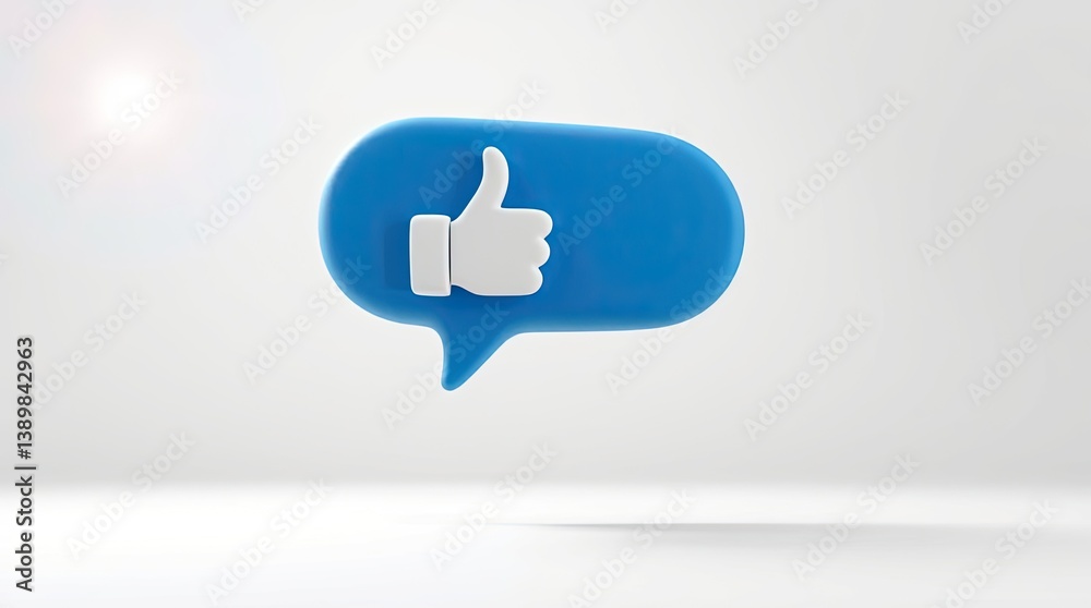 Obraz premium A three dimensional like icon floating against a white backdrop