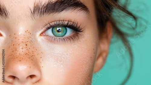 Close-up of a person showcasing visibly firmer skin as a result of an effective skincare routine focusing on lifting and tightening