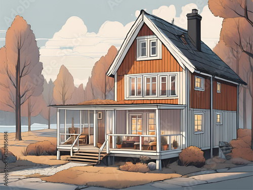 Scandinavian house