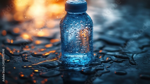 Cool refreshing water bottle