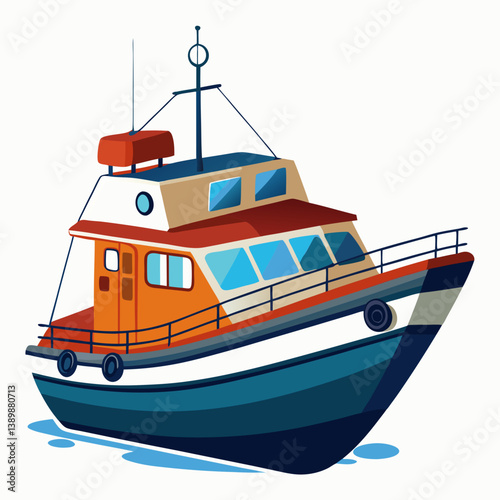 boat on the sea