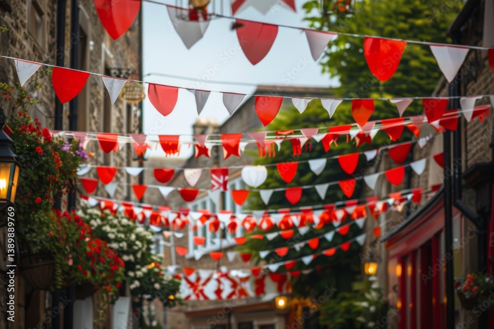 Festive St. George's Day Display