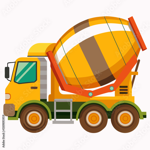 yellow dump truck