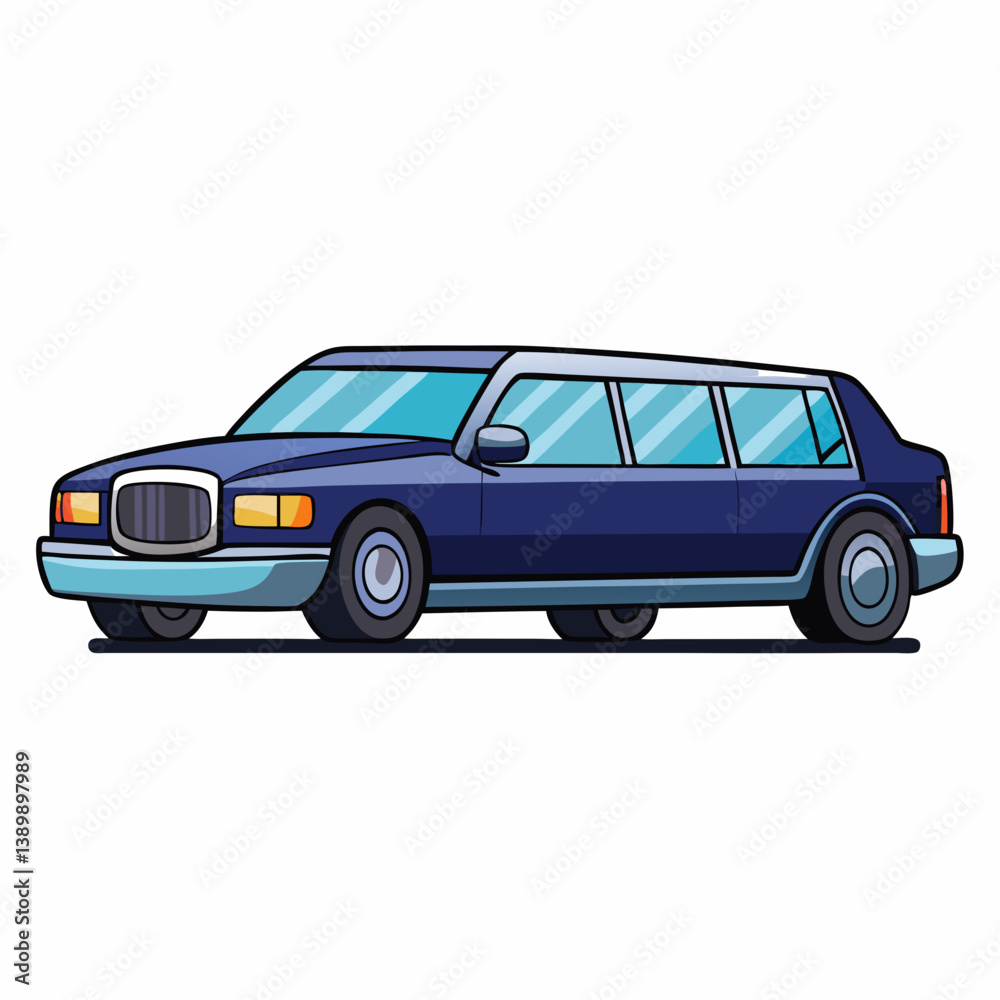 Obraz premium car isolated on white