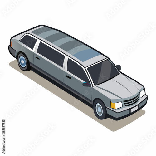 car isolated on white