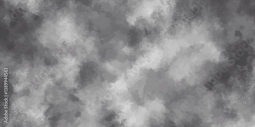 Abstract modern realistic cloud color cloudscape smoke cloud with grunge isolated cloud appears soft and ethereal on white background.