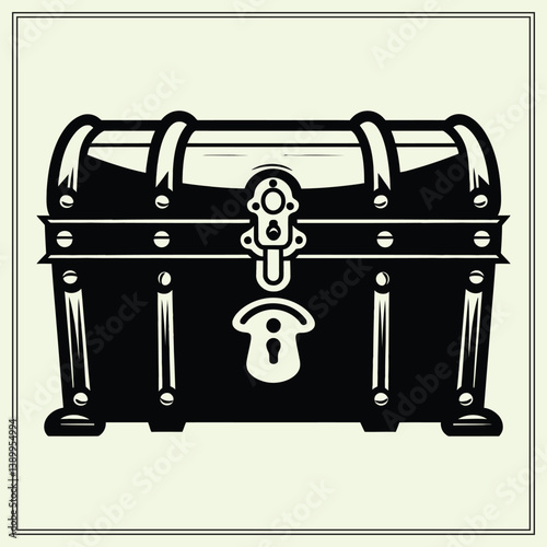 Treasure Chest Silhouette, Adventure