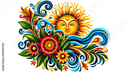 Aurudu, Sinhala and Tamil New Year Sun, Sri Lanka New Year