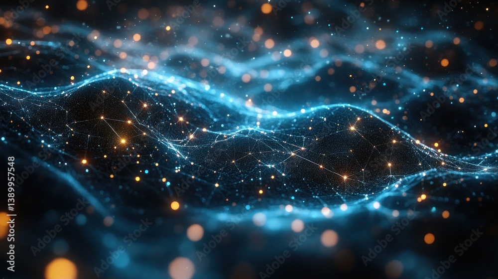 Futuristic Digital Network Abstract Design Technology Futuristic Digital Network Abstract Design Technology
