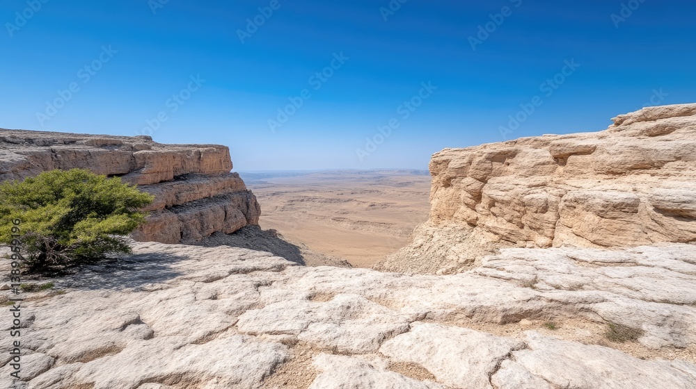 Fototapeta premium Desert canyon vista