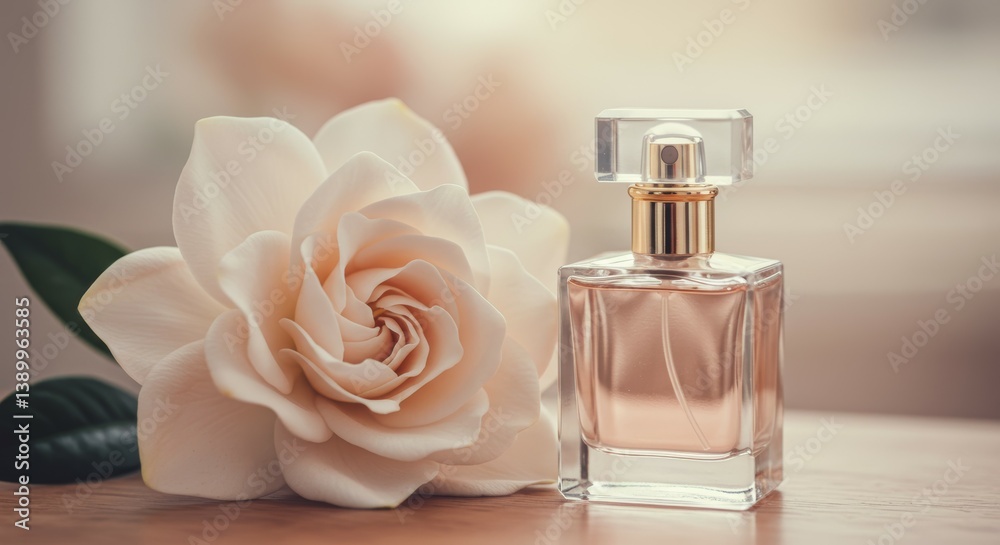 Elegant Perfume and Gardenia: A Fragrance of Serenity Elegant Perfume and Gardenia: A Fragrance of Serenity