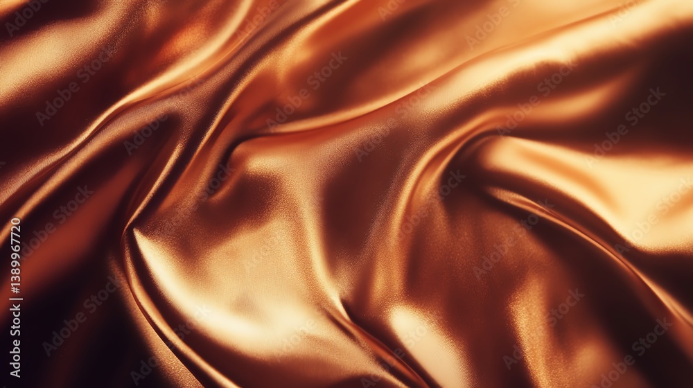 Fototapeta premium Deep bronze with a soft golden gradient, rich and warm luxurious background