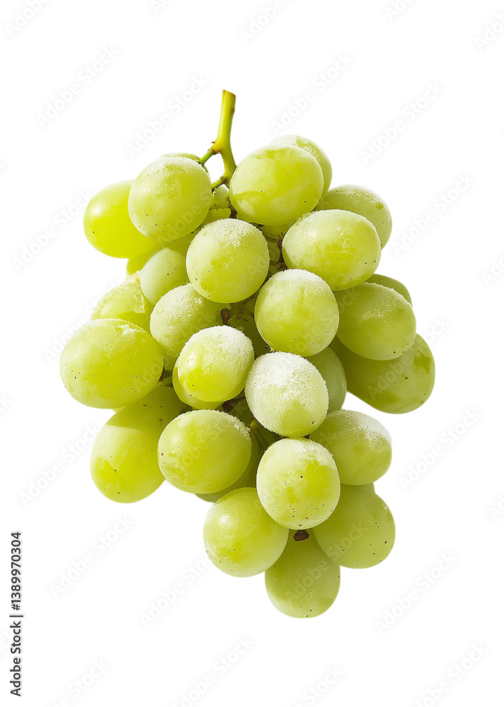 A bunch of green grapes, Fresh grape vine on Png Format and Transparent Background A bunch of green grapes, Fresh grape vine on Png Format and Transparent Background
