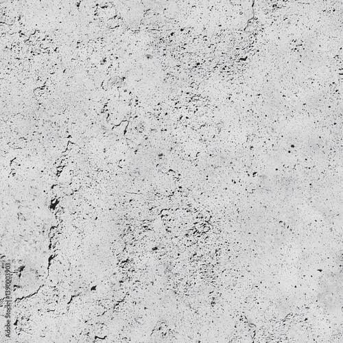 High-resolution seamless concrete wall texture. Loopable realistic rough surface with small holes and scratches. Ideal for 3D rendering, architecture and game design. Tileable and neutral in tone