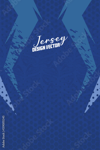  Design Background Sport jersey template curve wave design for football soccer, racing, running, e sports, navy blue color EPS 10