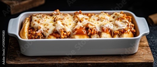 Delicious Cheesy Enchiladas Home Kitchen Food Photography Cozy Atmosphere Top View Culinary Delight