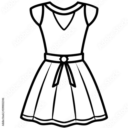dress image vector 