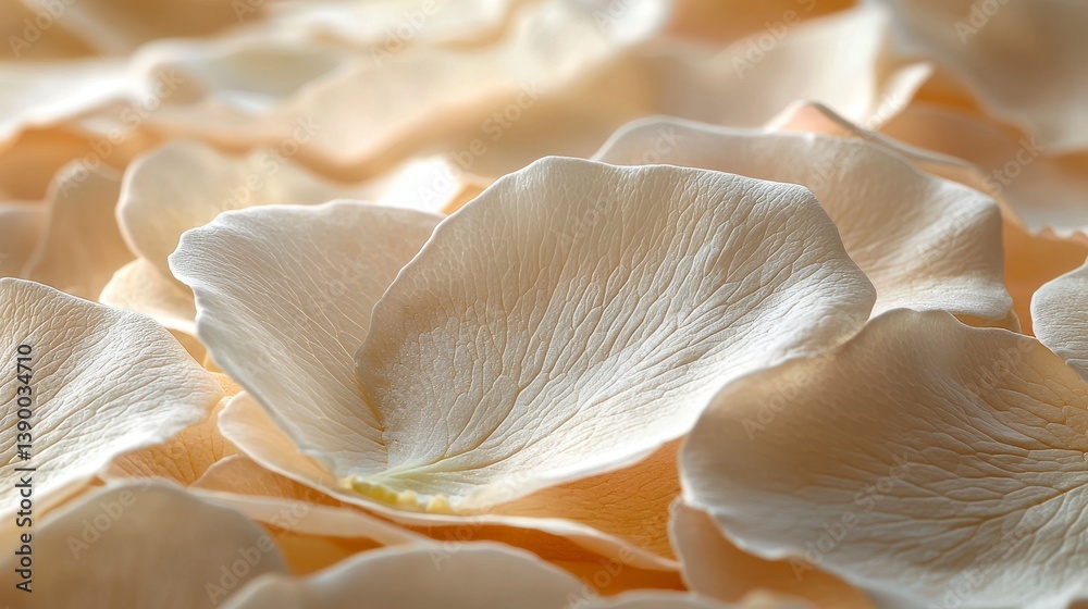Cream Rose Petals Soft Texture Cream Rose Petals Soft Texture